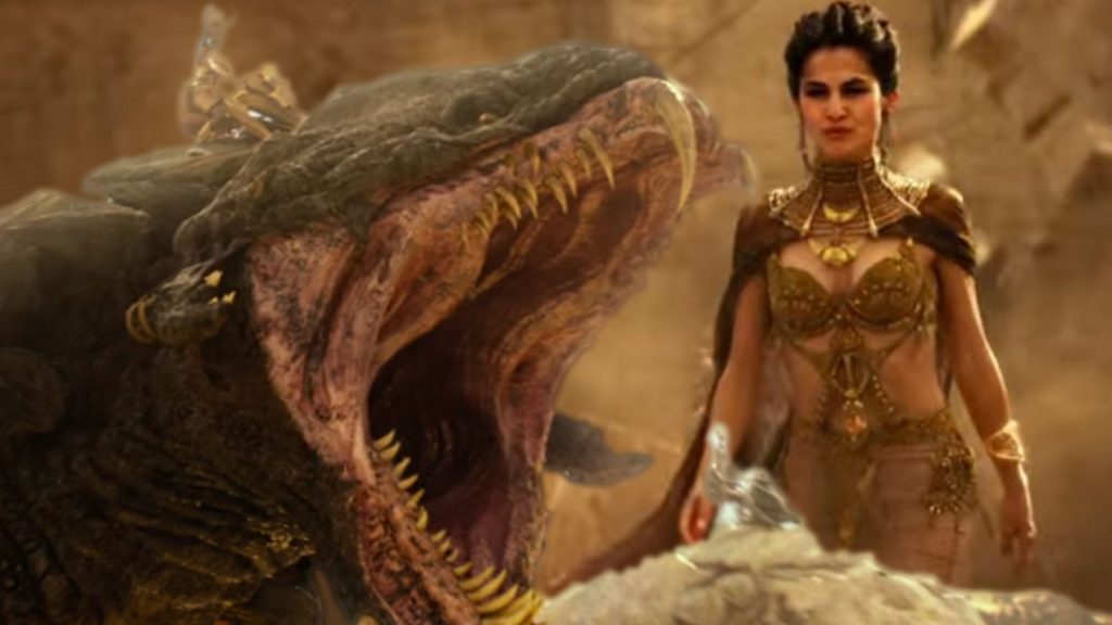 gods of egypt film trap chloe brett