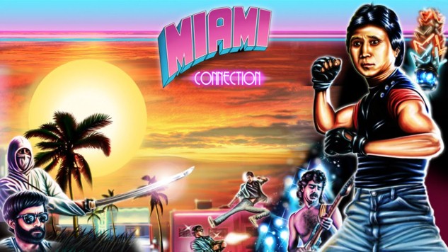 Re-watching Miami Connection and then watching it again.